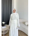Hen - Serpan Etekli Takım - Ekru