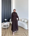 Hen - Serpan Etekli Takım - Kahve