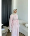 Hen - Serpan Etekli Takım - Pembe