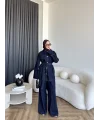 Hen - Sinore Düğmeli Kot Takım