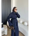 Hen - Sinore Düğmeli Kot Takım