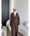 Hen - Ülasna Ceket Takım - Kahve