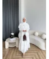 Hew - Irmak Etekli Takım - Beyaz
