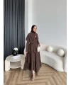 Hew - Irmak Etekli Takım - Kahve