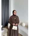 Hew - Irmak Etekli Takım - Kahve