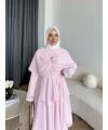 Hew - Irmak Etekli Takım - Pembe