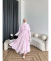 Hew - Irmak Etekli Takım - Pembe