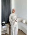 Hot - Ebran Paça Lastik Takım - Bej