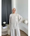 Hot - Ebran Paça Lastik Takım - Bej
