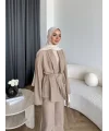 Hot - İndirimli Özde Takım - Vizon