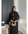 Hr - Desan Sandy Elbise - Siyah