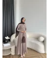 Hr - Desan Sandy Elbise - Vizon