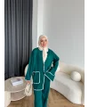 Kuzy Cepli Triko Takım - Yeşil