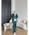 Kuzy Cepli Triko Takım - Yeşil