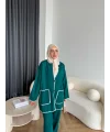 Kuzy Cepli Triko Takım - Yeşil