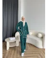 Kuzy Cepli Triko Takım - Yeşil