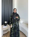 Kyl - Ria Şallı Abaya - Yeşil