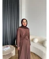 Latan Sandy Elbise - Kahve