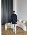 Lidya 3 İplik Sweat - Lacivert