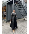 Lolita Deri Elbise - Siyah