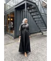 Lolita Deri Elbise - Siyah