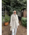 Luella Kürk Detaylı Hırka - Bej