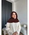 Mb - Balaklava Kapişonlu Bere - Acı Kahve