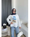 Mıs - Deniz Ön Desenli Tunik