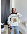 Mıs - Matcha Ön Desenli Tunik