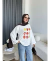 Mıs - Meyve Ön Desenli Tunik