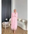 Mour Etekli Takım - Pembe
