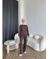 Muadil A Eşofman Takım - Acı Kahve