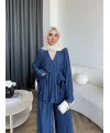 Ng - Batik Pantolonlu Takım - Lacivert
