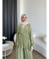 Ng - Batik Pantolonlu Takım - Yeşil