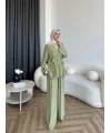 Ng - Batik Pantolonlu Takım - Yeşil
