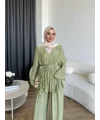Ng - Batik Pantolonlu Takım - Yeşil