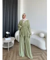 Ng - Batik Pantolonlu Takım - Yeşil