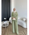 Ng - Batik Pantolonlu Takım - Yeşil