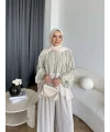 Ng - Vagne Pantolonlu Takım - Yeşil