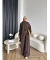 Pln - Julia Yarasa Kol Takım - Kahve