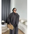 Pln - Julia Yarasa Kol Takım - Siyah