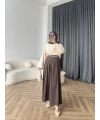 Pln - Keten Pantolon - Acı Kahve