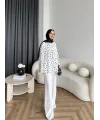 Pln - Puantiye Gömlek - Beyaz