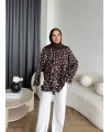Pln - Puantiye Gömlek - Kahve