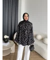 Pln - Puantiye Gömlek - Siyah