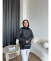 Pls-Kurdele Detay Triko Kazak - Antrasit