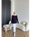 Pls-Kurdele Detay Triko Kazak - Lacivert