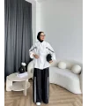 Pwn - İkbal Yan Şeritli Takım - Beyaz