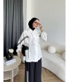 Pwn - İkbal Yan Şeritli Takım - Beyaz