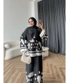 Pwn - Misia Etnik Desen Takım - Siyah